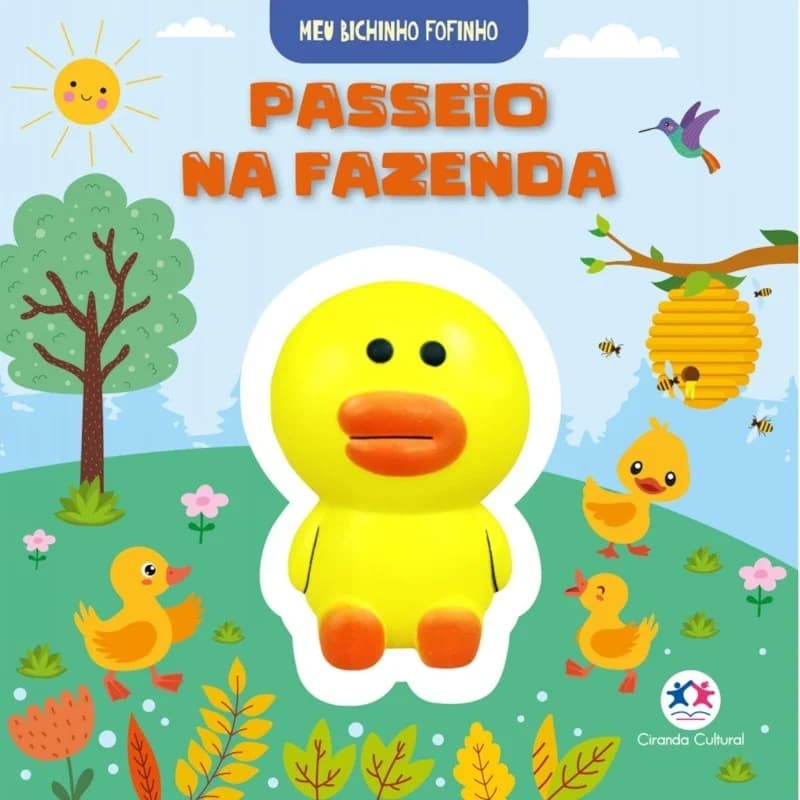 Livro Toque e Sinta - Meu Bichinho Fofinho: Passeio na Fazenda