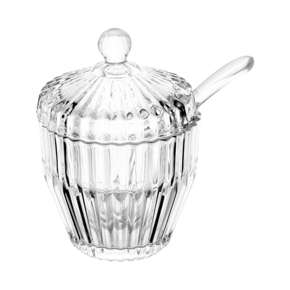 Açucareiro Wolff Imperatriz de Cristal 8cm x 8cm x 11cm