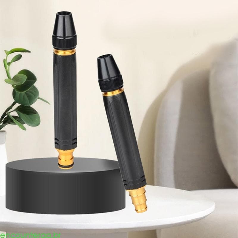 Encountera Bocal Ajustável Pressão Sprinkler Conector Mangueira Lavagem Carro Gramado Jardim