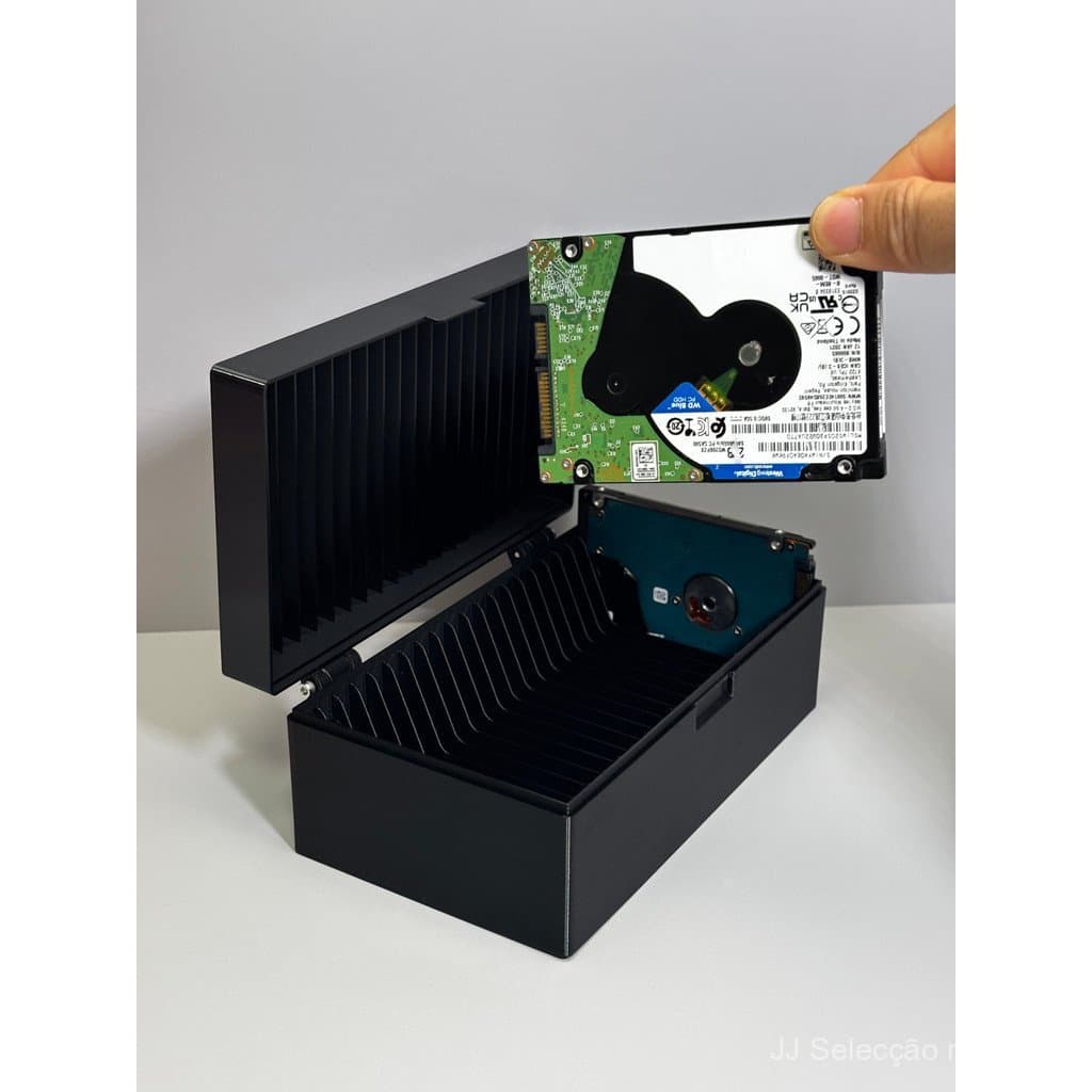 Caixa de proteção para disco rígido de laptop, para discos mecânicos e de estado sólido, caixa de armazenamento para SSD