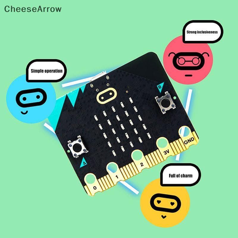 CC Micro:bit V2 Micro Bit Go Edition BBC Microbit Para Crianças Placa De Desenvolvimento DIY V2.0Board BR