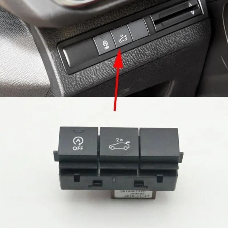 Para Peugeot 4008 5008 2017 2018 Botão Interruptor De Liberação Do Porta-Malas Da Traseira Carro Parada Automática Inici