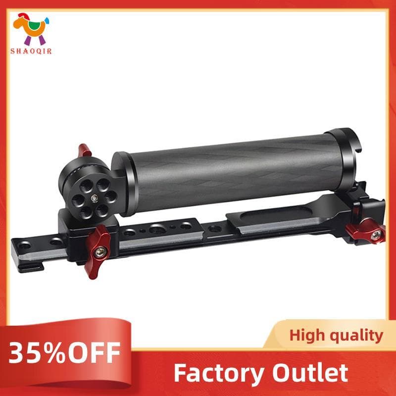 Punho Gimbal Para RS2/3/4 Dobrável Alça De Carbono 180 Suporte Estabilizador Ajustável A