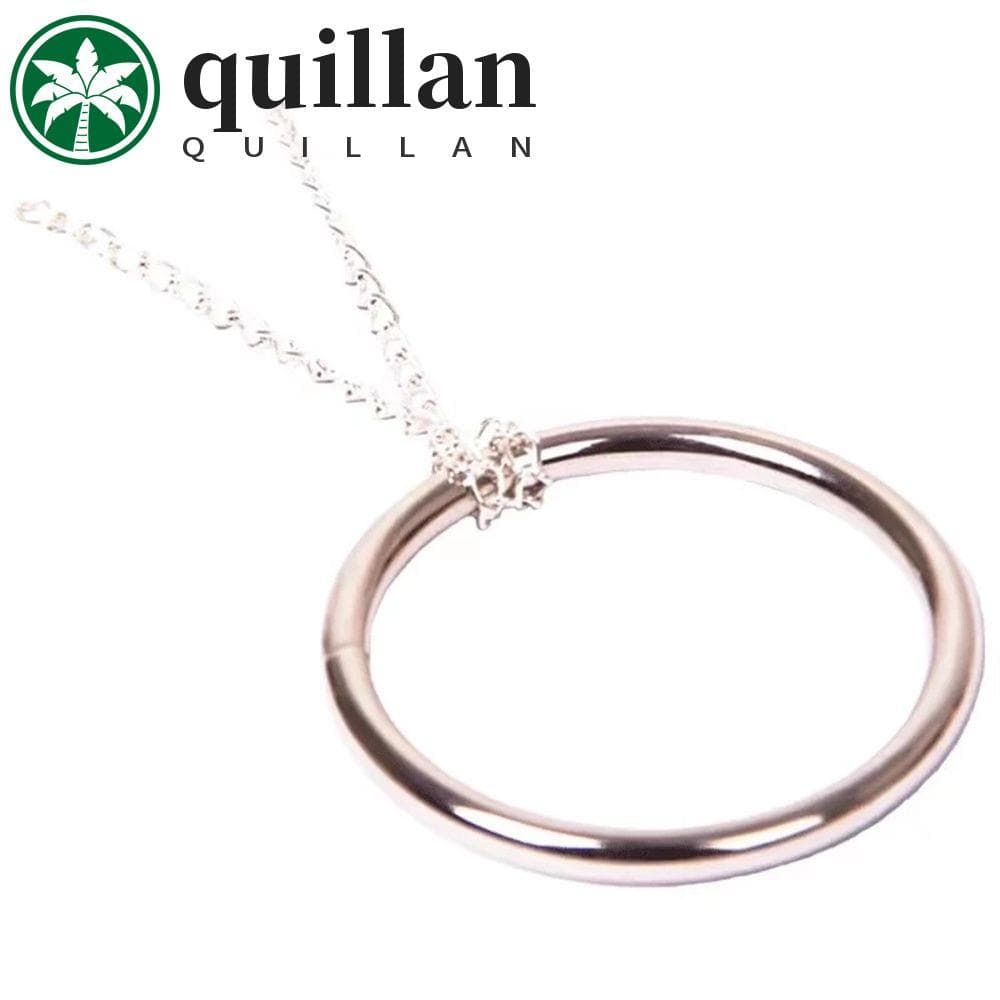 QUILLAN Anel Mágico Corrente Acessório Adereços Mágicos Quebra-Cabeça Brinquedos Para Crianças Close-Up Truques De Mágic