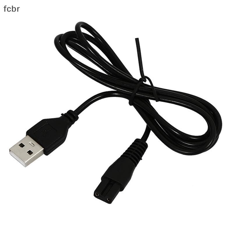 fcbr 0.8/1M Cabo USB Linha De Carregamento Cobre Buraco Terno 5V Lanterna Barbeador Máquina De Cortar Cabelo Fio Único F