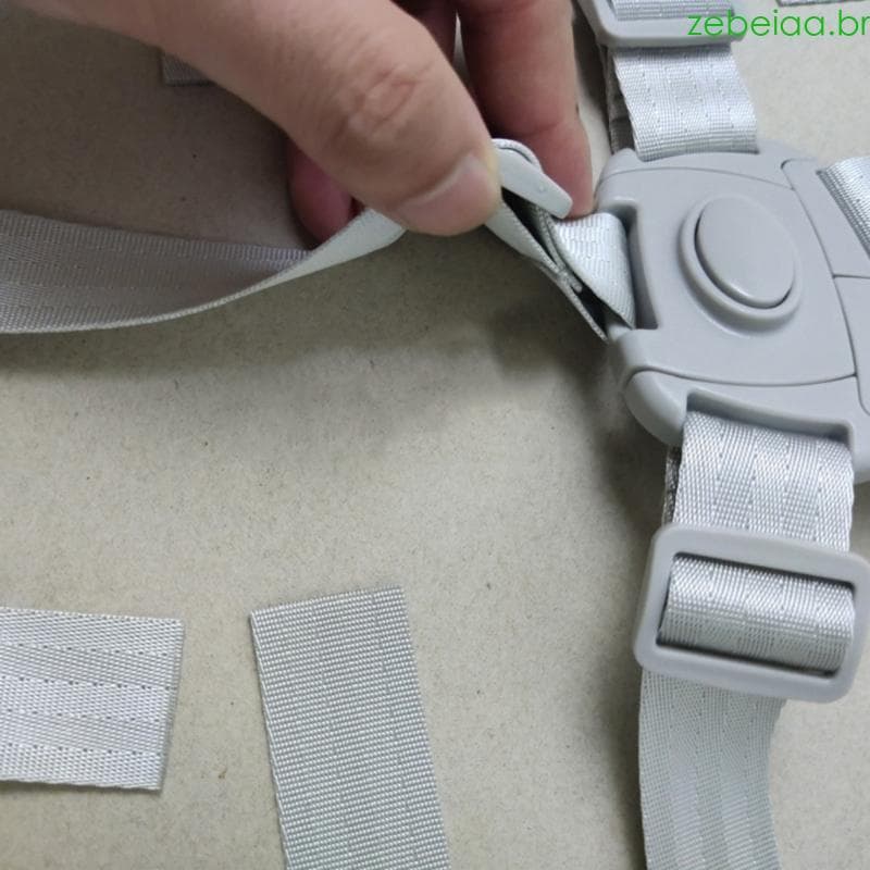 Zebeia Alça Segura Para Arnês Bebê 5 Pontos Comprimento Ajustável Carrinhos, Cadeiras E Assentos Elevatórios