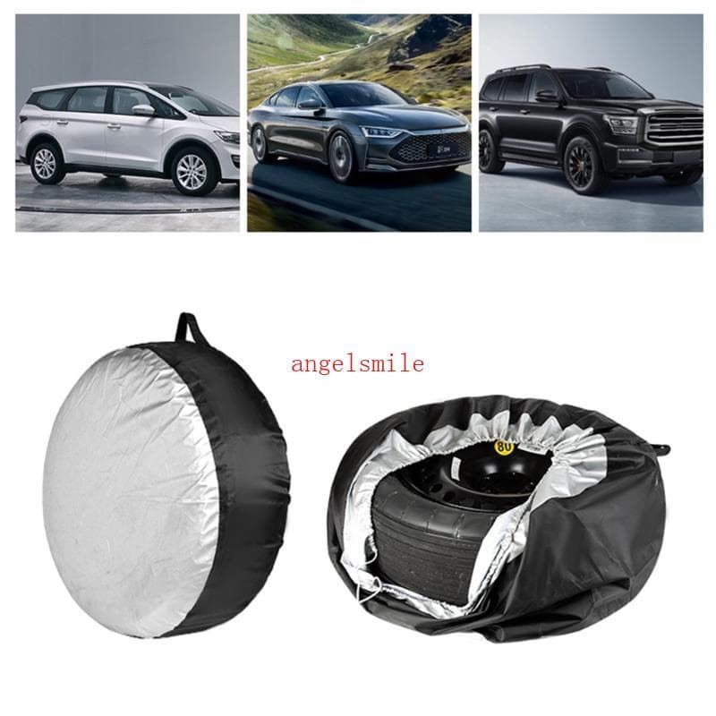 Ace 1Pc 4 Pçs Saco De Pneu Sobressalente Anti Risco Capa À Prova Dwaterproof Água Poeira Armazenamento De Carro Com Alça