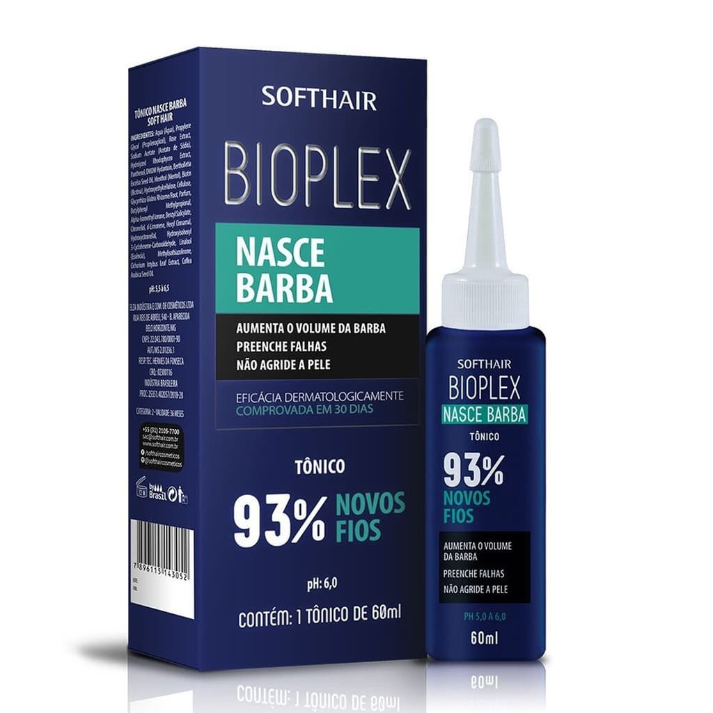 ✨ Uma barba mais cheia, alinhada e com presença marcante Eleve seu visual com um cuidado específico para quem busca uma