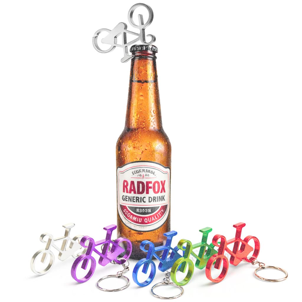 Chaveiro Abridor De Bebidas Formato Bike Bicicleta Metal Colorido Chaveiro Criativo Para Ciclistas