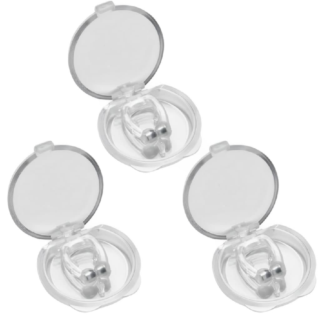 Aparelho Dilatador Nasal Magnético Kit 3 Dispositivos Clipe Anti Ronco Apneia Sono Dorme Bem