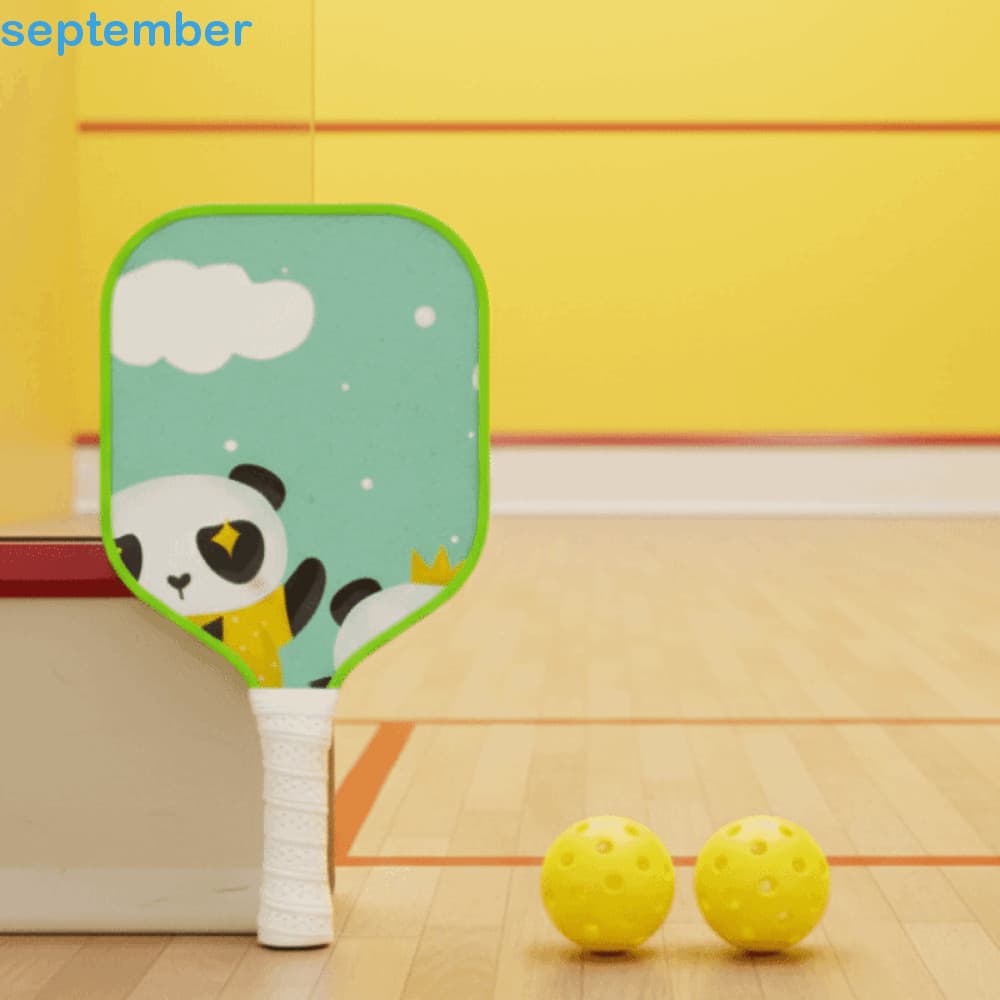 Conjunto De Pickleball Infantil SEPTEMBERB , Leve De Desenho Animado , Alça Canelada
