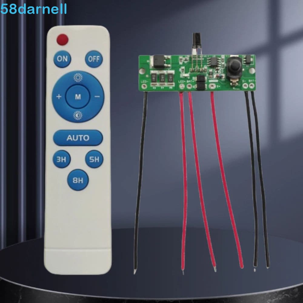 Luz De Rua Solar DARNELL , Painel De Controle Da Placa De Driver Do , Lâmpada Remoto