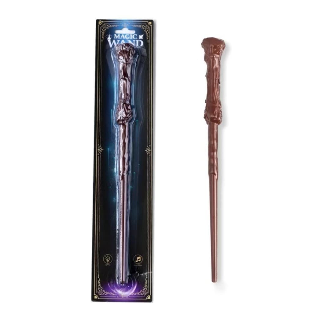Varinha Bruxo C/luz E Som Magica Festa Fantasia Halloween Magia Surpresa decoracao