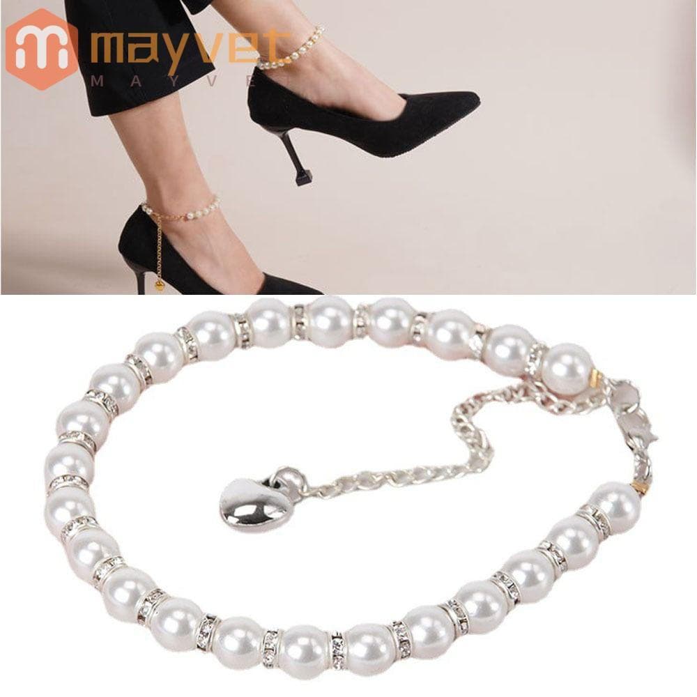 Especial de Maio: Salto Alto Feminino com Cadena e Amarração, Fixação no Tornozelo, Antiderrapante ZMJK