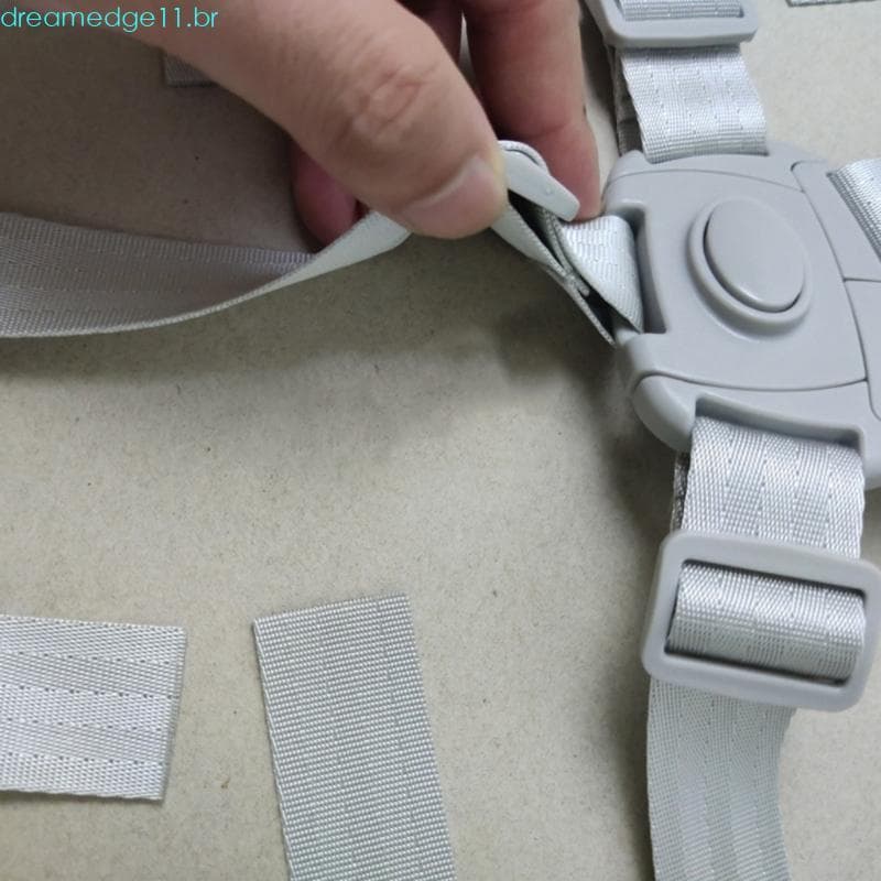 dreamedge11 Cinto Segurança Para Bebês 5 Pontos Carrinhos Bebê, Cadeiras Alimentação, Fácil Instalação