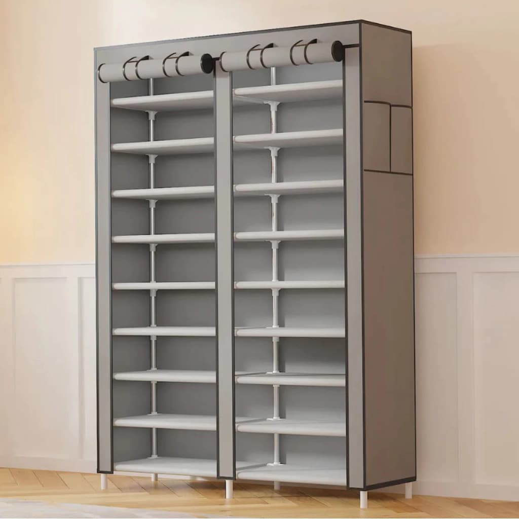 Sapateira Organizador De Calçados 9 Prateleiras Desmontável 9 Andares Suporta Até 54 Pares
