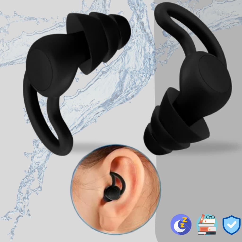 Protetores Auriculares De Ouvido 3 Camadas Abafador Tampão De Ouvido