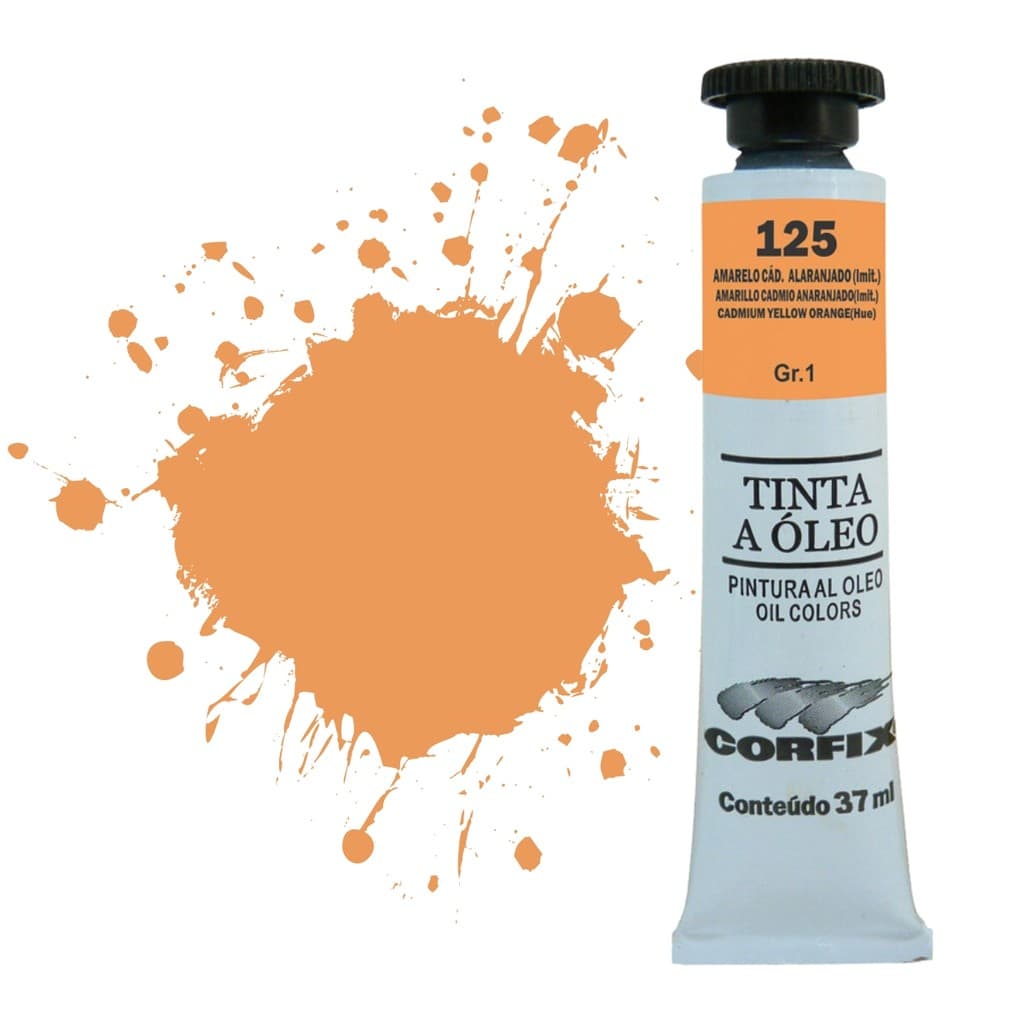 T. Oleo 37ml G1 125-amarelo Cad. Alaranj