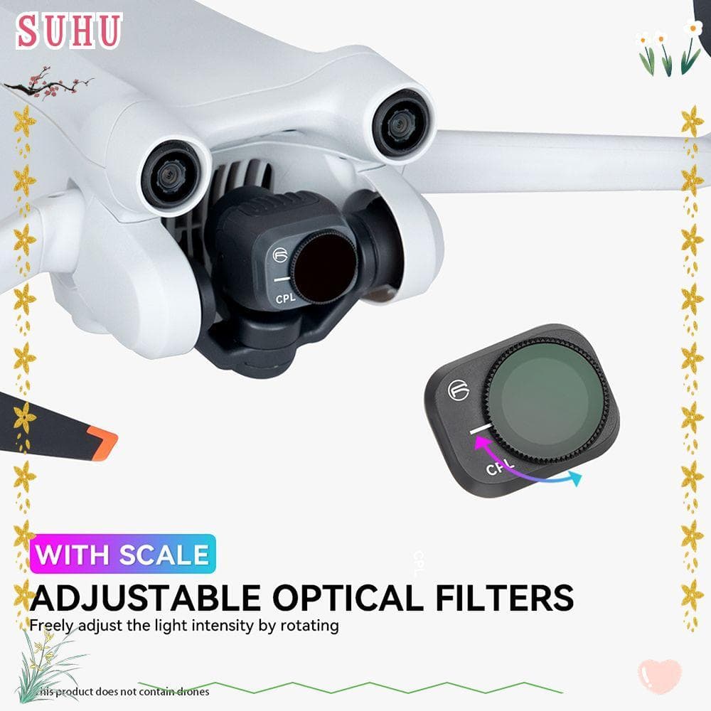 Filtros De Lente SUHU Filtro De Vidro Óptico De Drone Para DJI Mini 3
