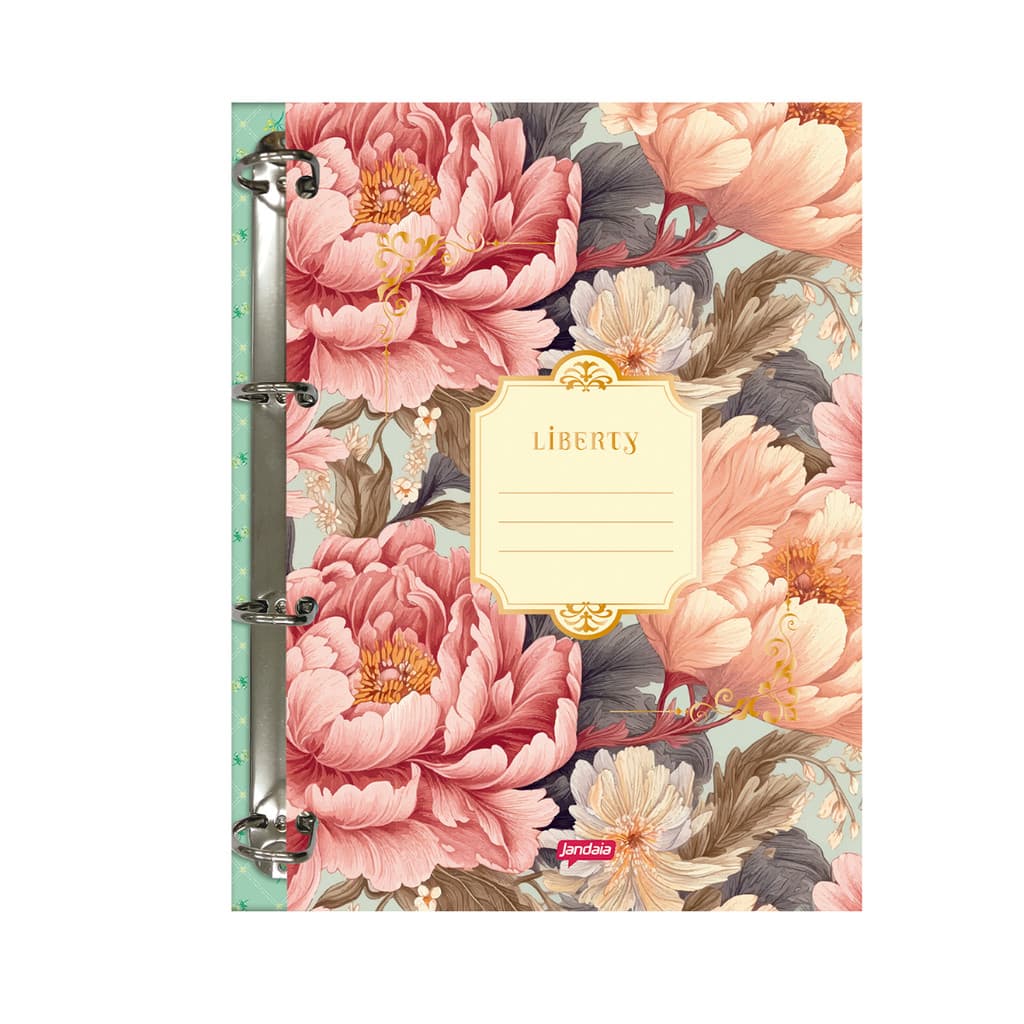 Caderno Argolado Colegial 80 Folhas 90g/m²-JANDAIA