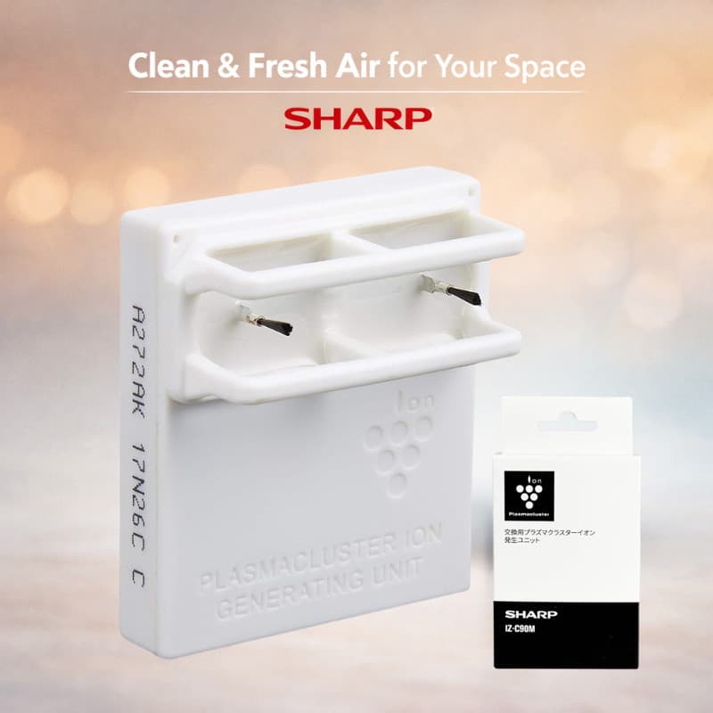 Unidade Geradora De Íons Sharp Plasmacluster Genuína