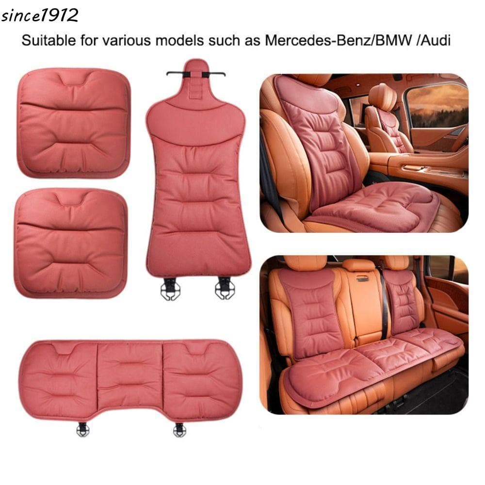 Almofadas De Assento De Couro SINCE , Protetor Universal Confortável Antiderrapante , Capas Carro Respiráveis