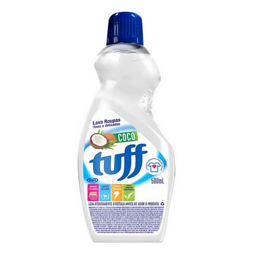 Lava Roupas Finas E Delicadas Coco Liquido Tuff 500ml