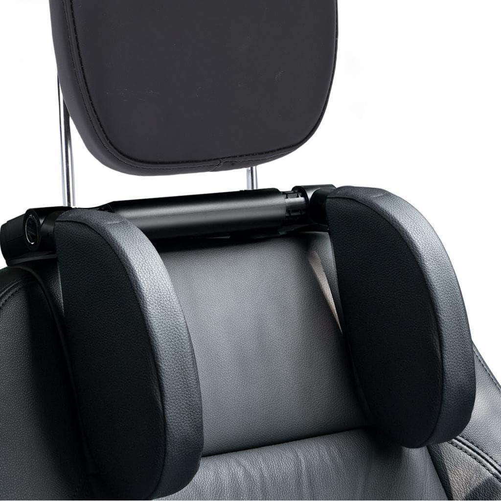 Encosto de cabeça do carro espuma de memória confortável pescoço apoio travesseiro couro do plutônio substituição