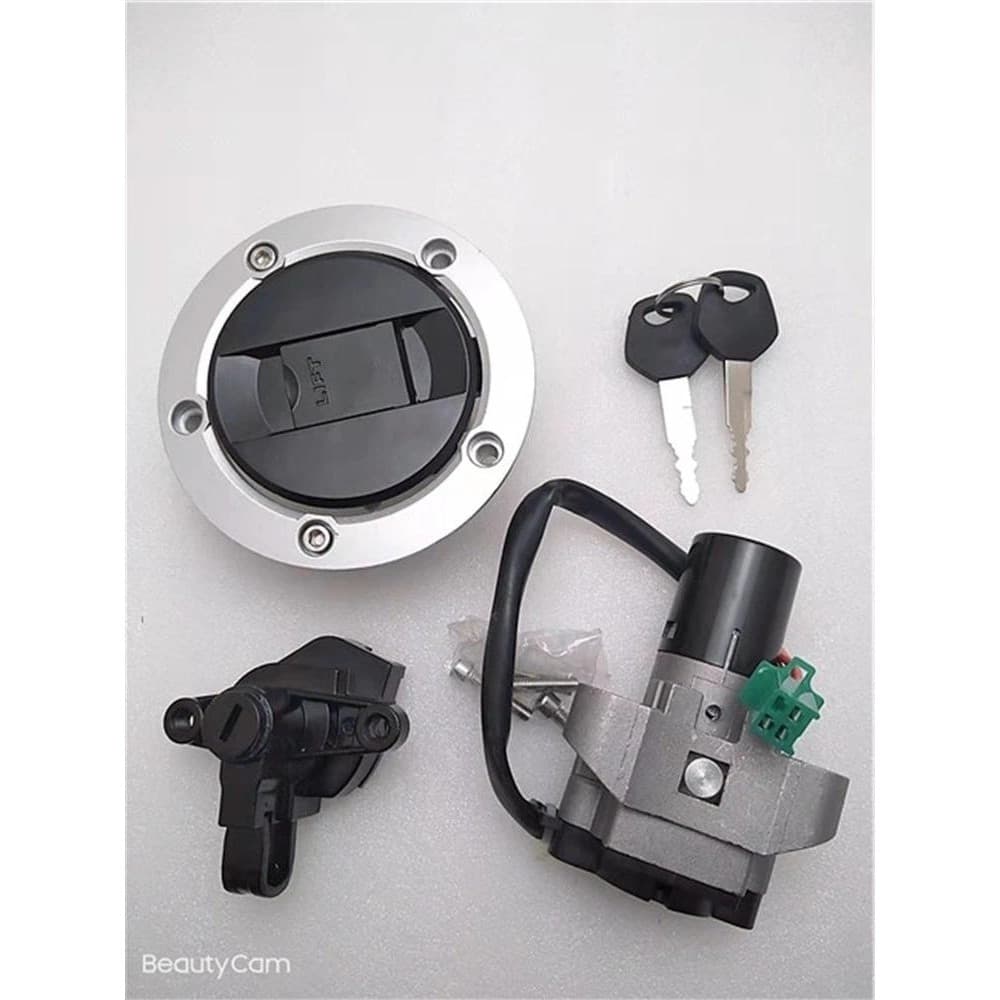 Para Suzuki Motocicleta Ruishuang EN125-3A/3E/3F/150 Fechadura Da Porta Elétrica Conjunto Completo Do Carro Bloqueio Tam