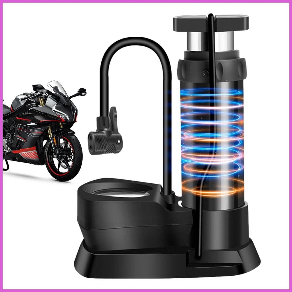 Bomba De Piso De Bicicleta , Inflador De Pés , 160 PSI , Alta Pressão Para Pneus Com Manômetro E saixitph