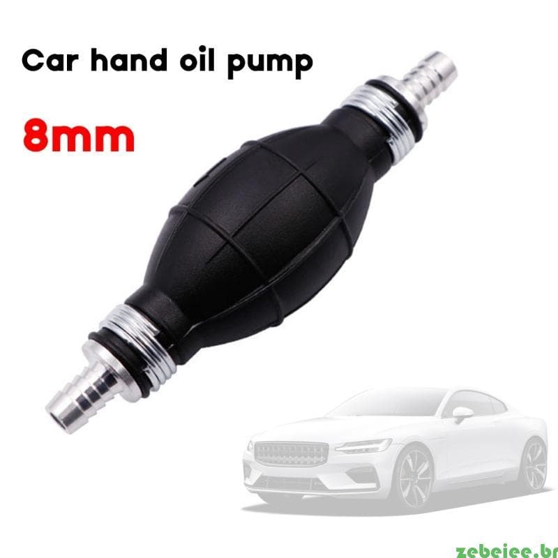 zebeiee Manual A Gasolina 8mm Primer Bulb Válvulas Unidirecionais Para Carro-Motocicleta