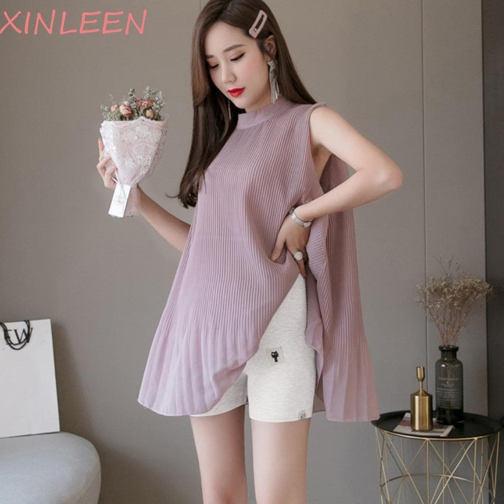 XINLEEN Plus Size Maternidade Breve , Circunferência Abdominal Ajustável Cintura Alta Shorts Grávidas Leggings