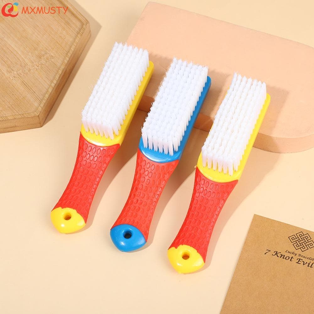 Escova Para Sapatos MXMUSTYZA , Multifuncional Com Limpeza De Furos Suspensos , Esfregar Roupas De Plástico