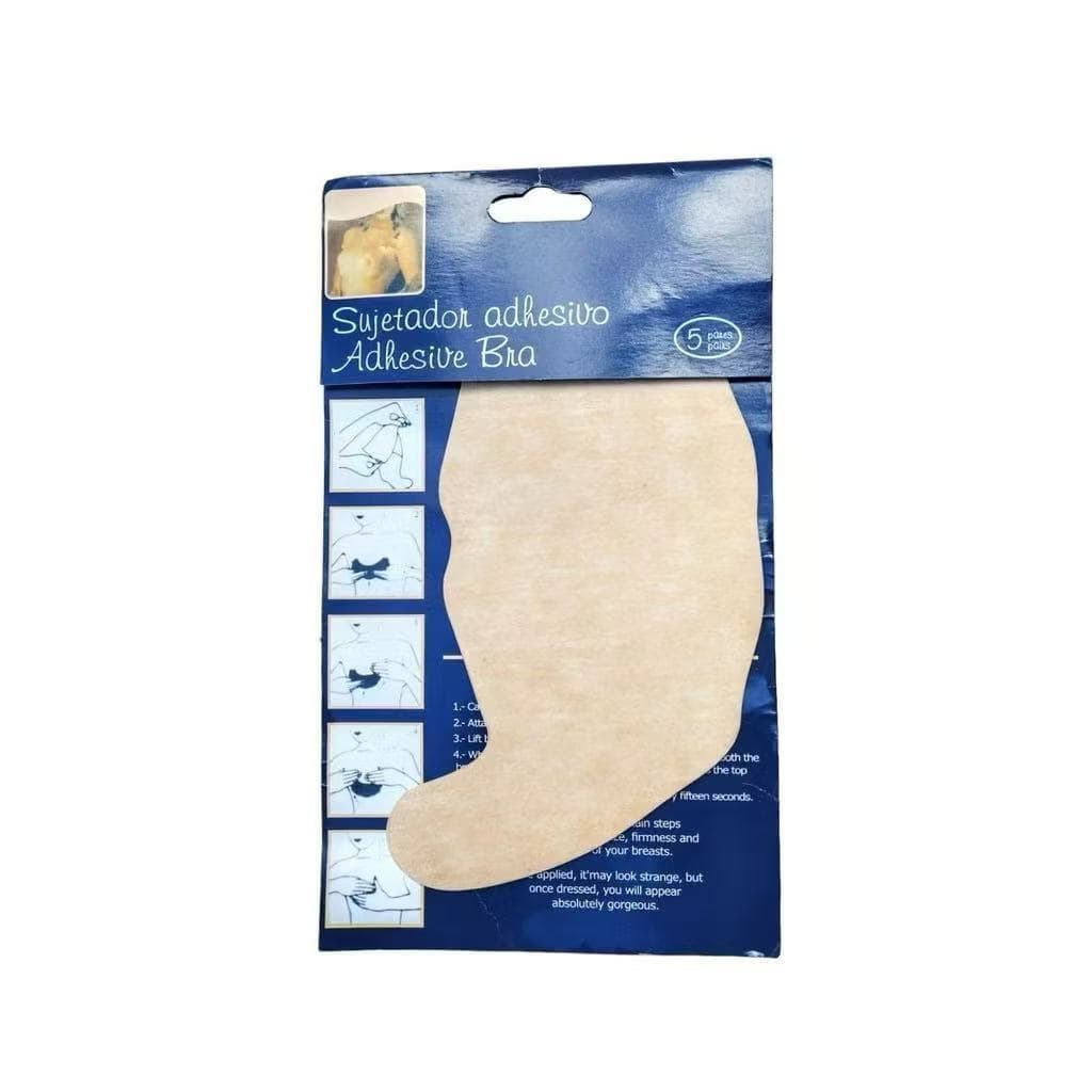 kit 10 Pc sutiãs adesivos, tecido invisíveis para levantamento de seios pode ser cortado no tamanho certo（5pares）