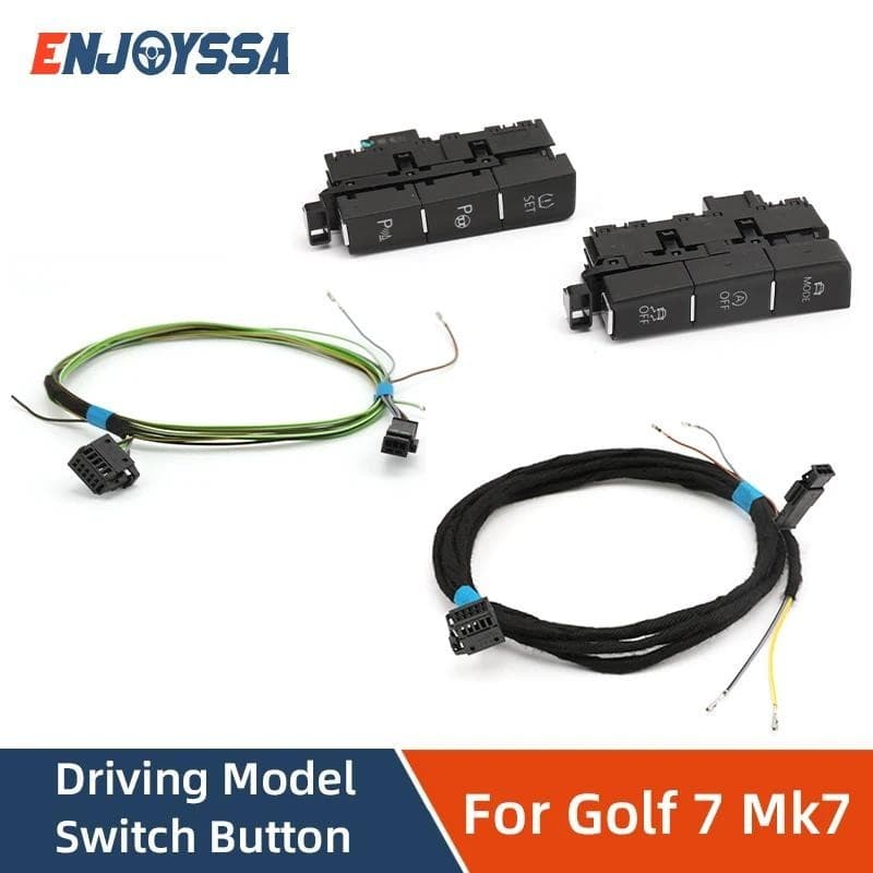 Para VW Golf 7 MK7 ESP Fora Modo Padrão De Condução OPS Estacionamento Assist TPMS Interruptor Monitoramento Pressão Dos
