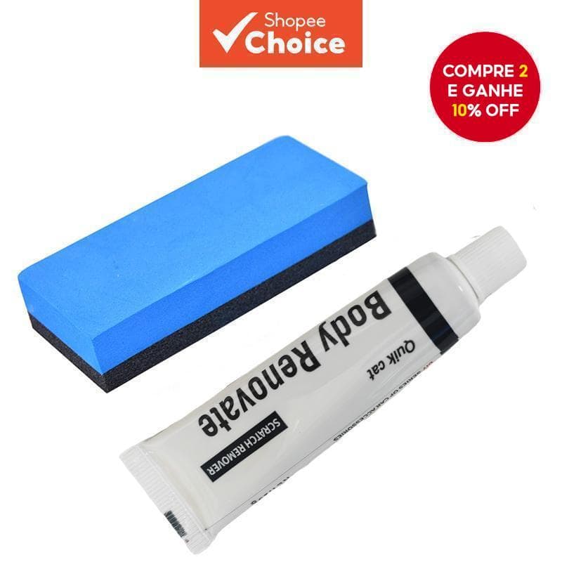 QP0025 Cera Para Arranhões De Carro Removedor De Pintura Artefato De Reparo Profundo