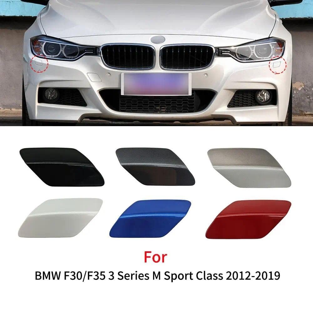Para BMW F30 F31 M Amortecedor Dianteiro Do Carro Farol Lavadora Spray Capa Série 3 Esporte 318 320 323 328 2012-2018 51