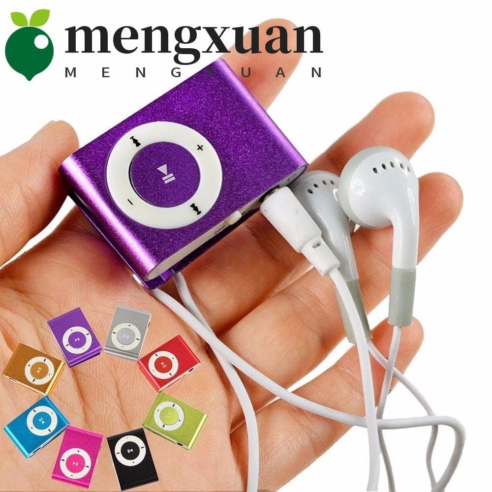 MENGXUAN1 MP3 Player Mini Reprodutor De Mídia Portátil Walkman 3.5 Mm Espelho Esportivo MP3