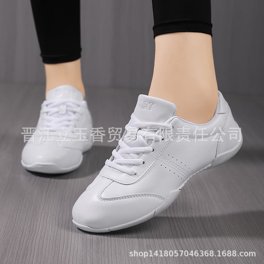 Grupo competitivo musculação sapatos brancos sapatos de Fitness esportes Cheerleading sapatos