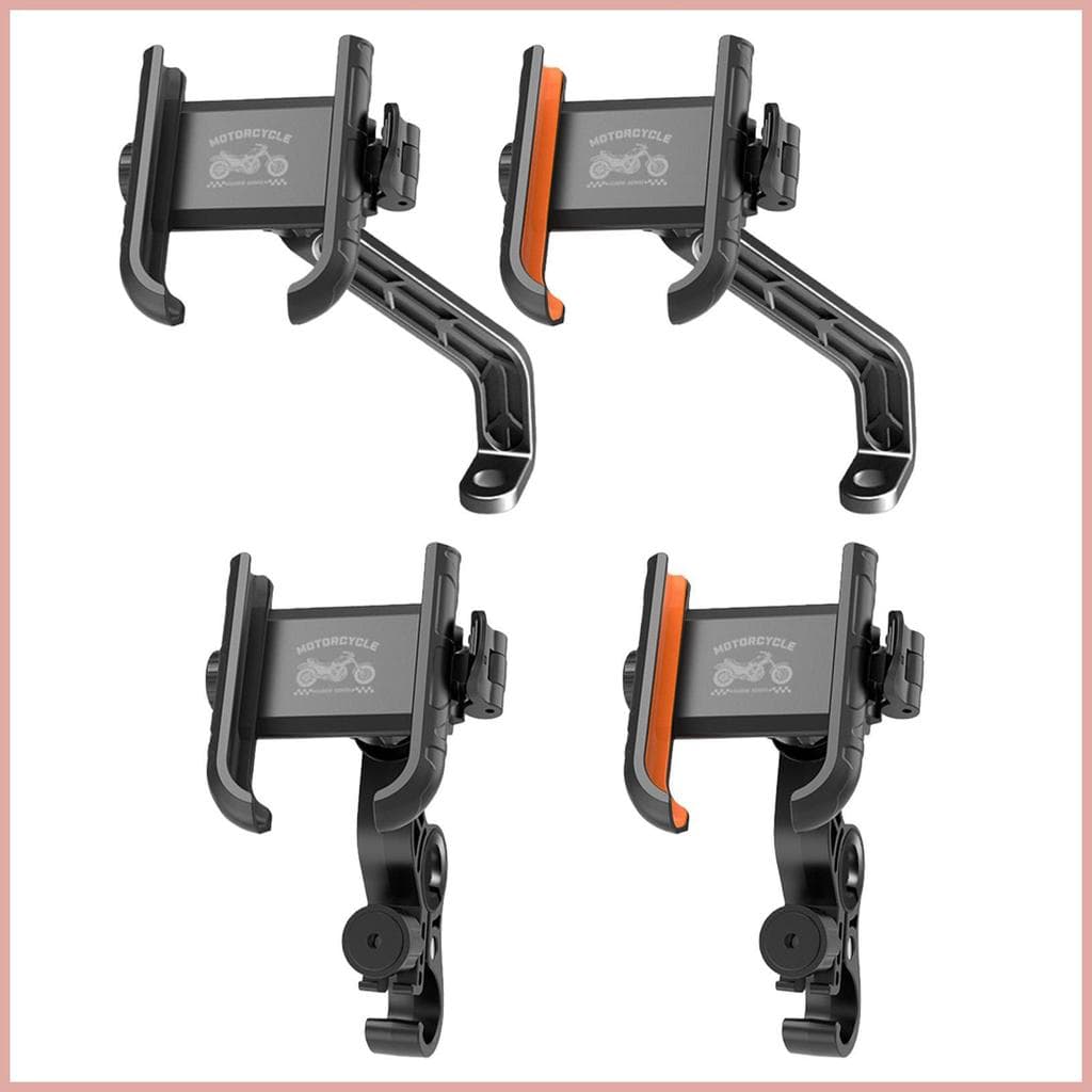 Suporte De Telefone Para Motocicleta Anti-Vibração Rotativa Braçadeira De Celular Scooter Elétrico Turismo Esporte Krena