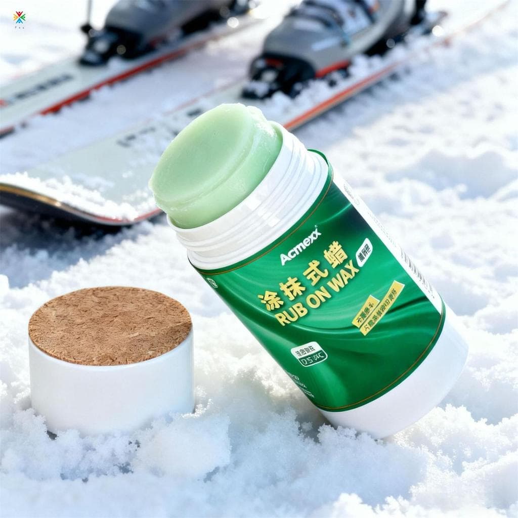 Cera Fria Portátil Para Aplicação Rápida De Esqui E Snowboard Manutenção De