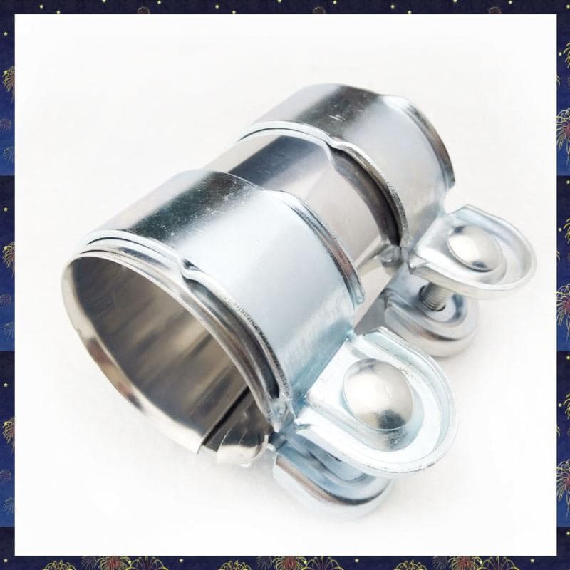 Conector De Tubo De Escape Ajustável Marceneiro 2 Polegada Braçadeira Manga Ponta Junta