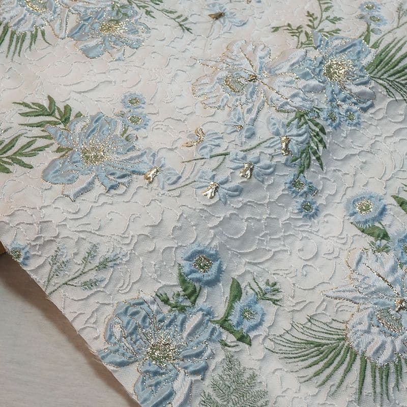 Three-dimensional jacquard weaving 150*50CM Woven high-density relief cheongsam Fabric