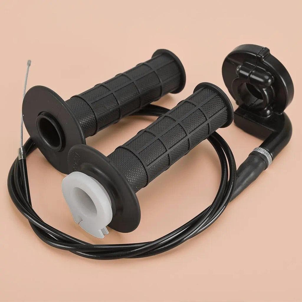 DWCX 22mm Motocicleta Scooter ATV Quad Guiador Aperto Torção Acelerador Lidar Com Apertos Cabo Conjunto 7/8 " Compriment
