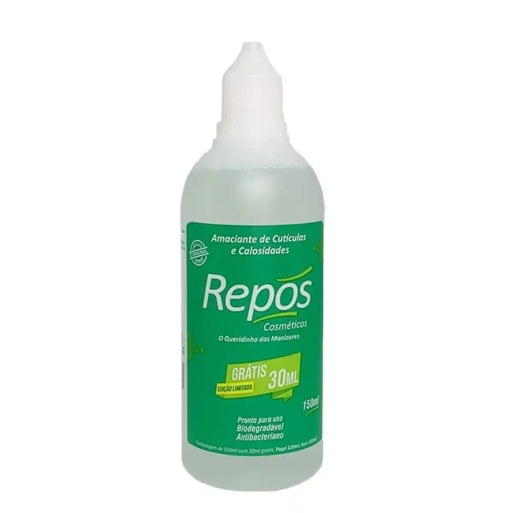 REPOS AMACIANTE CUTICULAS E CALOSIDADES LIQUIDO 150ML