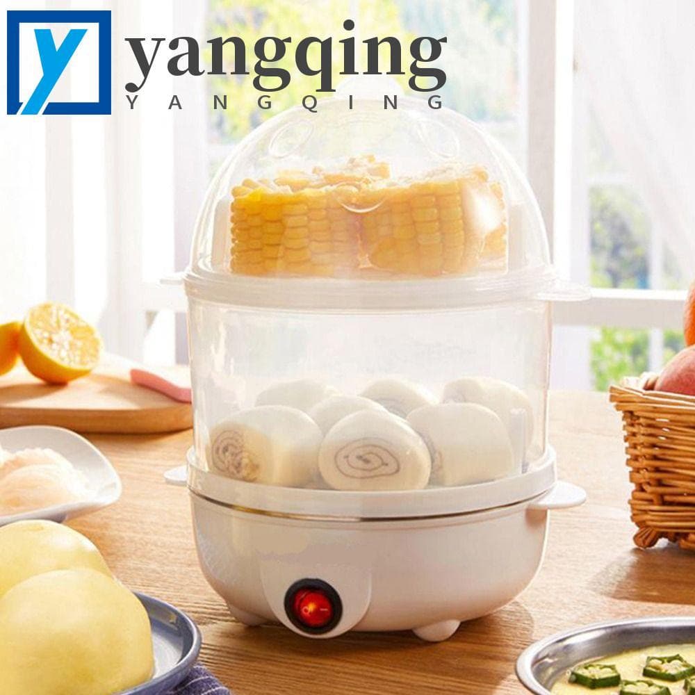 YANGQING Fogão Elétrico De Ovos Cozido No Vapor Automático-Alimentos Vaporizador Aquecedor Café Da Manhã Milho Cozinhar