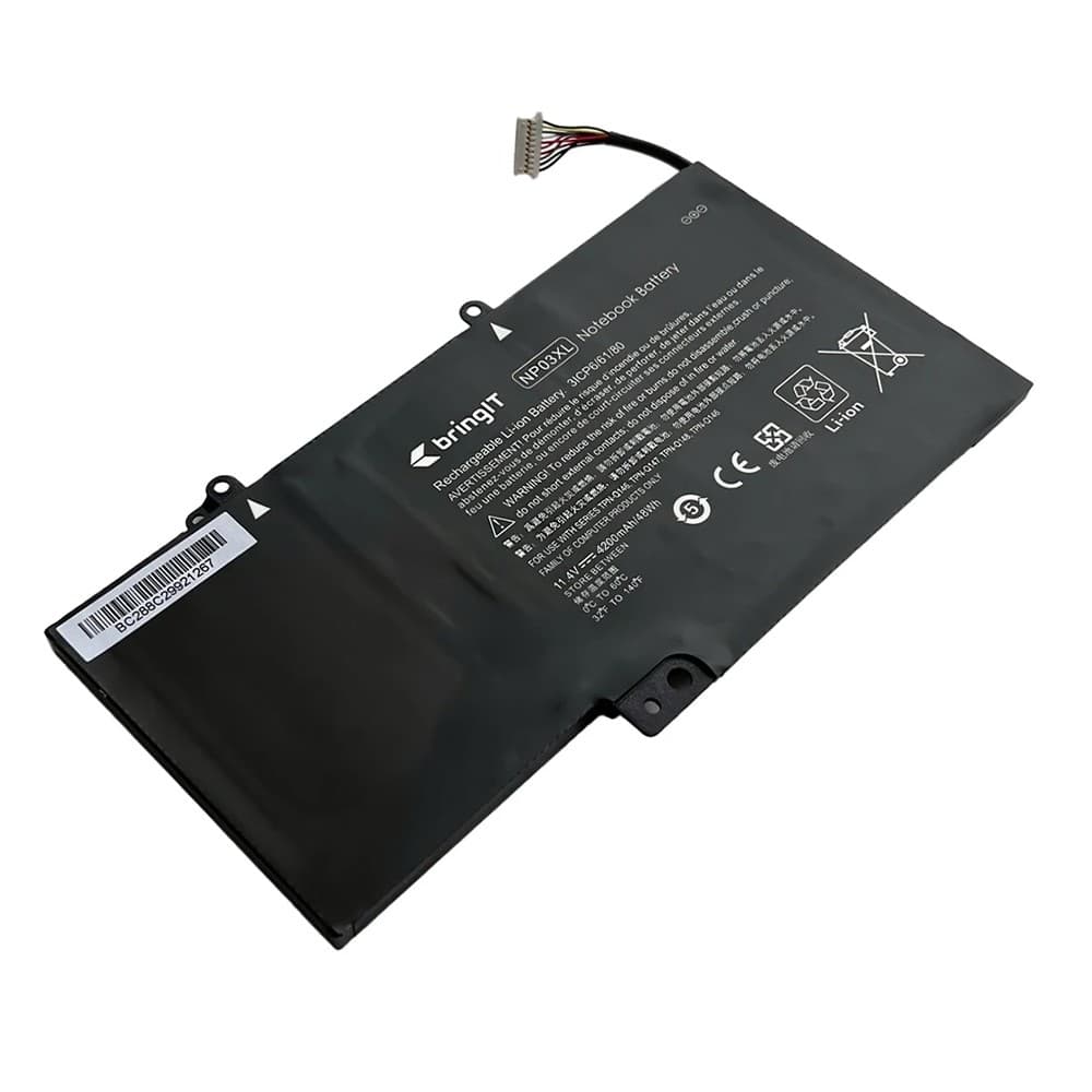Bateria para Notebook Hp Part Number NP03XL
