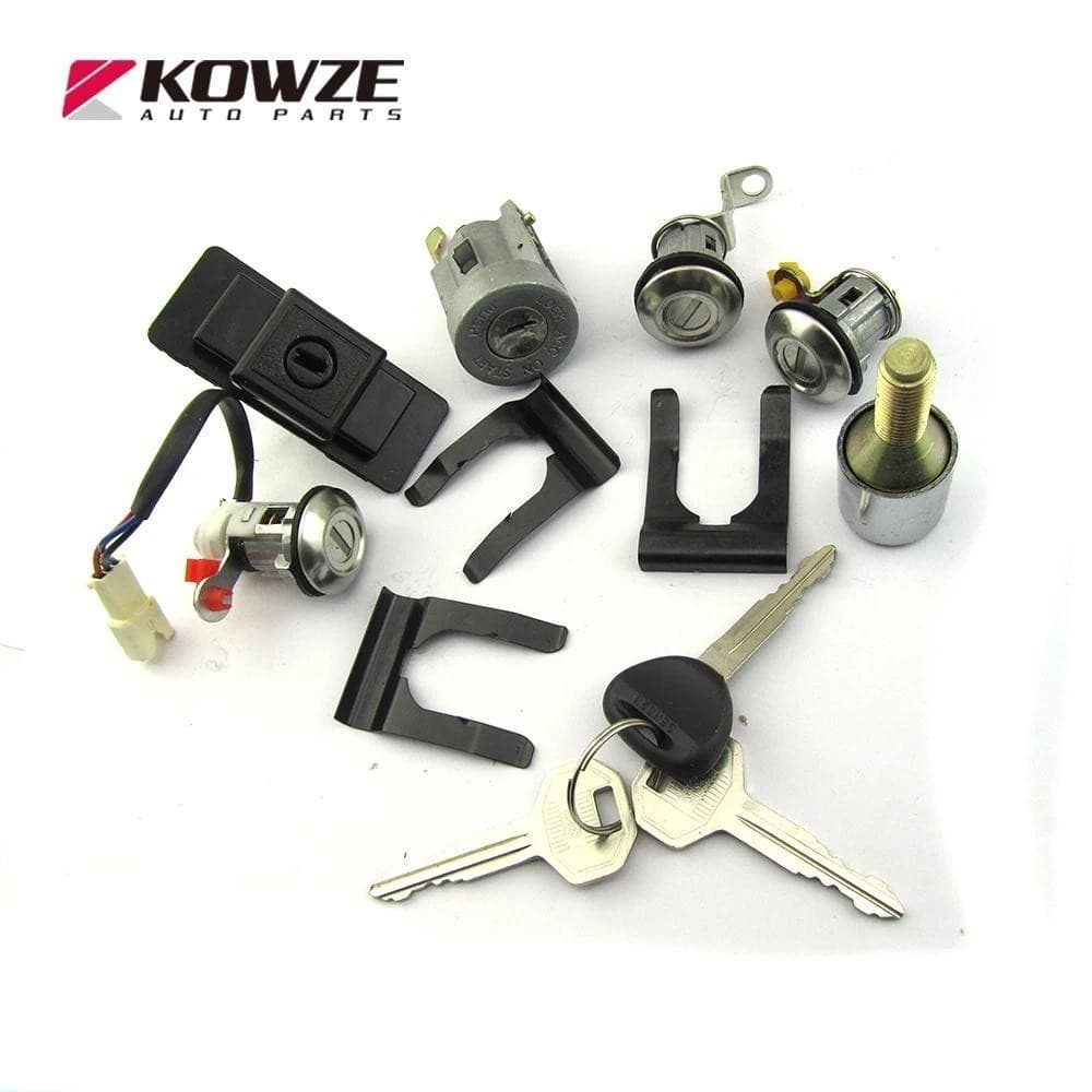 Para Mitsubishi Montero Pajero 2 MK2 V32W 4G54 Caixa De Luva Ignição Do Carro Reposição Pneu Fechadura Da Porta Cilindro