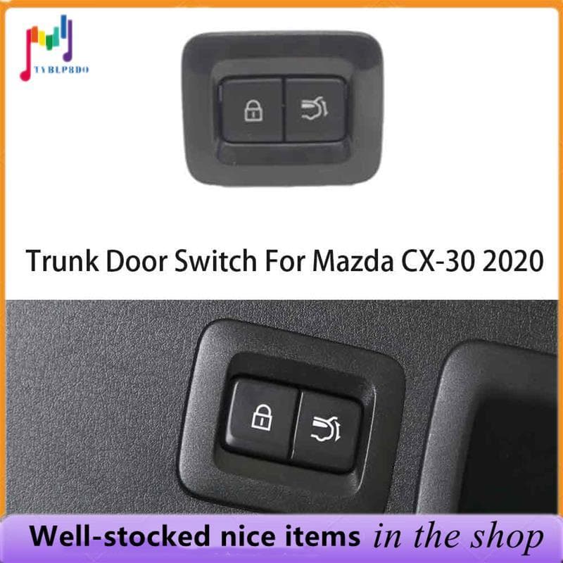 DFR7-66-660 Para Cx30 2020 Interruptor Da Porta Do-Malas Carro Botão De Bloqueio Traseira Elétrica