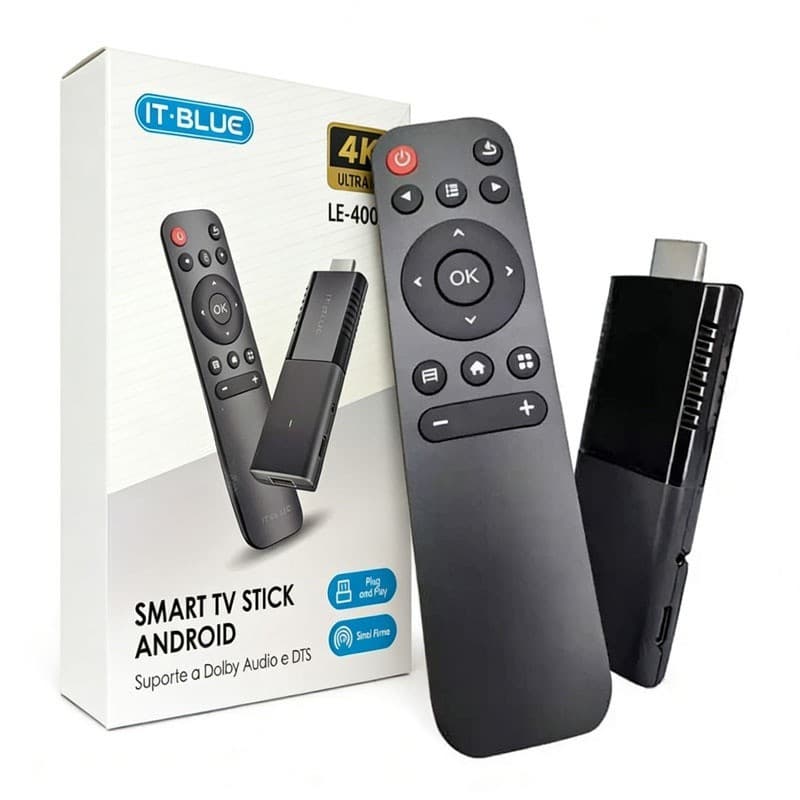 NOVO STICK TV LE-4000 WIFI 5G 2.4 Android